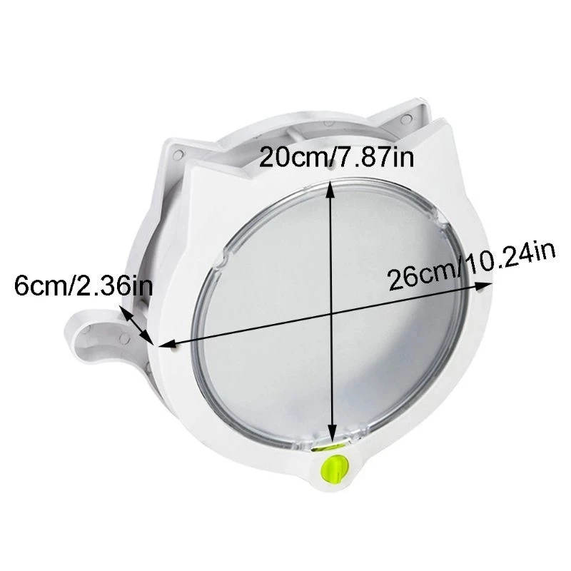 Дверь для домашних животных 4-ходовой замок с защелкой маленьких кошек/собак |