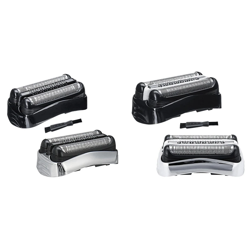

For Braun Series 3 Electric Shaver Replacement Head Accessories For 301S 310S 320S 340S 360S 3000S 3050Cc 2Pcs