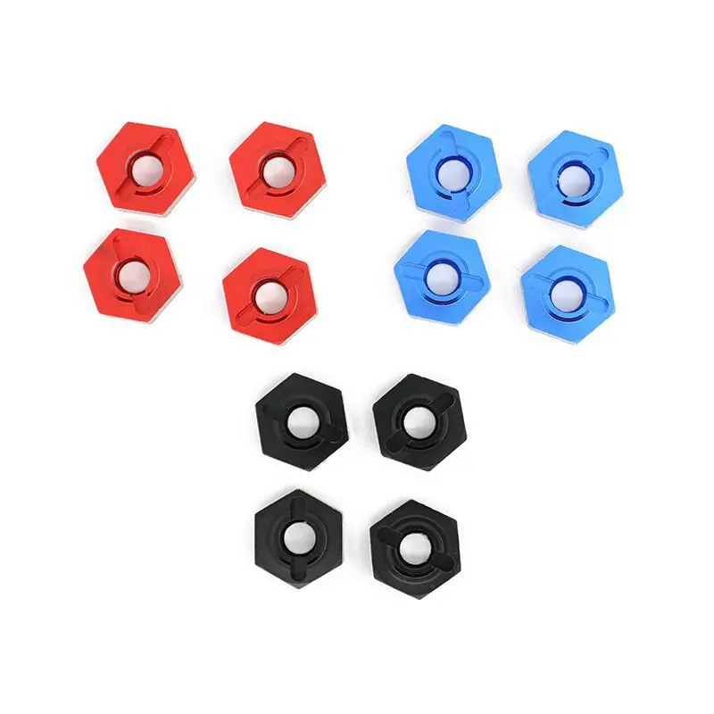 

4Pcs Metal Wheel Hex Adapter for 1/10 Arrma SENTON VORTEKS Typhon Big Rock Granite RC Car Upgrade Parts