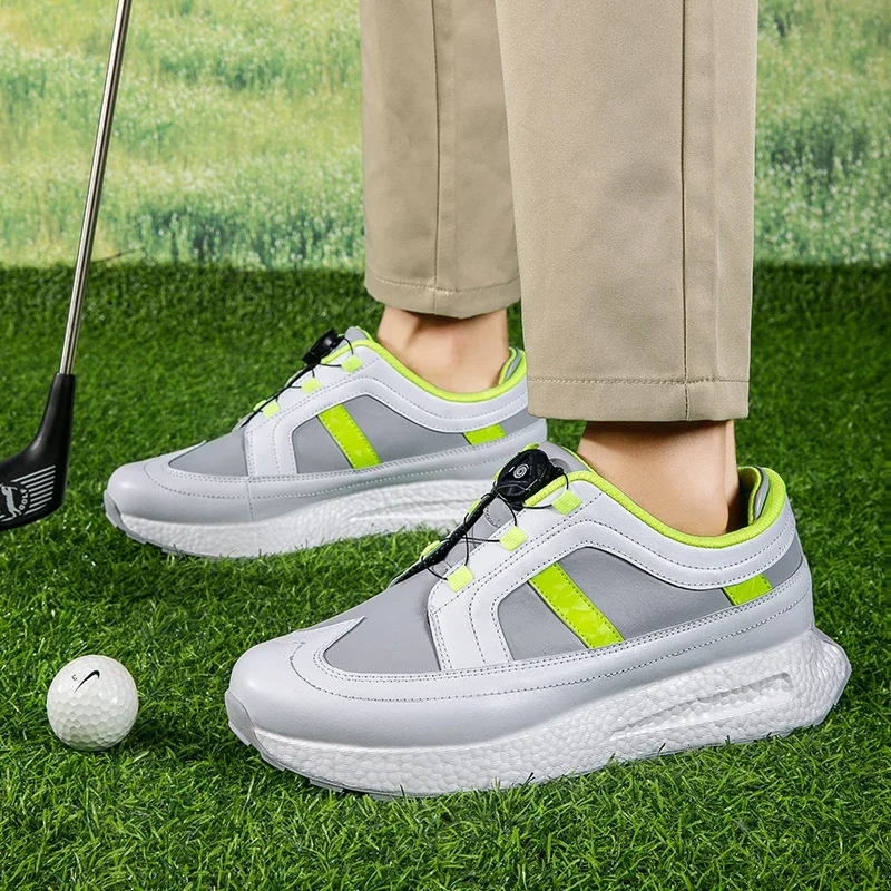 Унисекс YUYIN обувь для гольфа из микрофибры дышащий кожаный верх