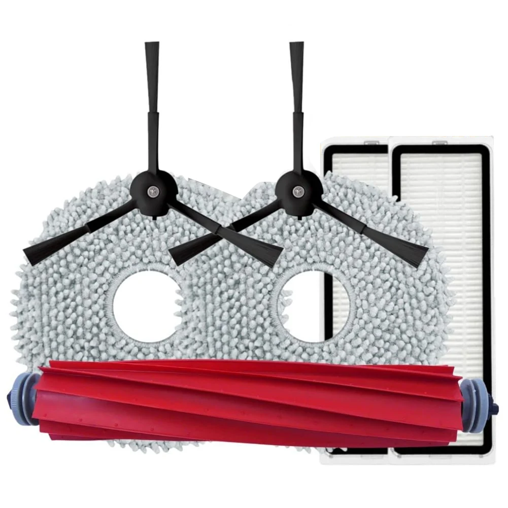 

Main Brush Side Brushes For Robo Rock P10 / Robo Rock Q Revo Robot Vacuum Cleaner Side Brushes Vacuum Cleaner Filter