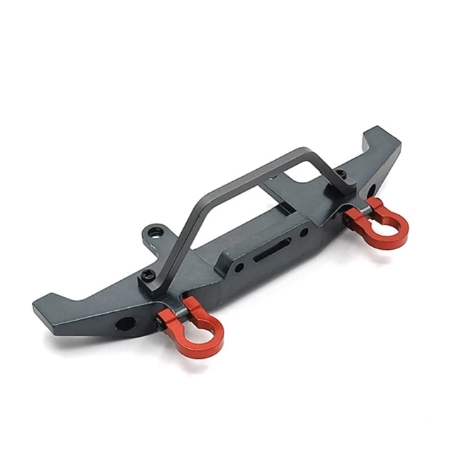 

Metal Front Bumper for WPL C14 C24 C24-1 1/16 RC Car 4X4 Truck & Crawler Upgrade Parts Accessories,Titanium
