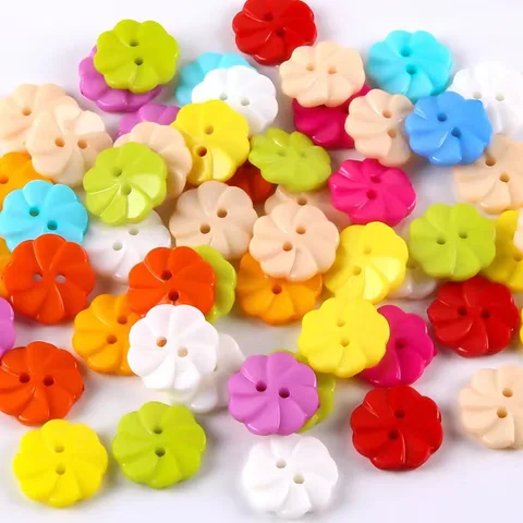 Пластиковые пуговицы Colorful SHINE. DREAM 13 мм 50 шт