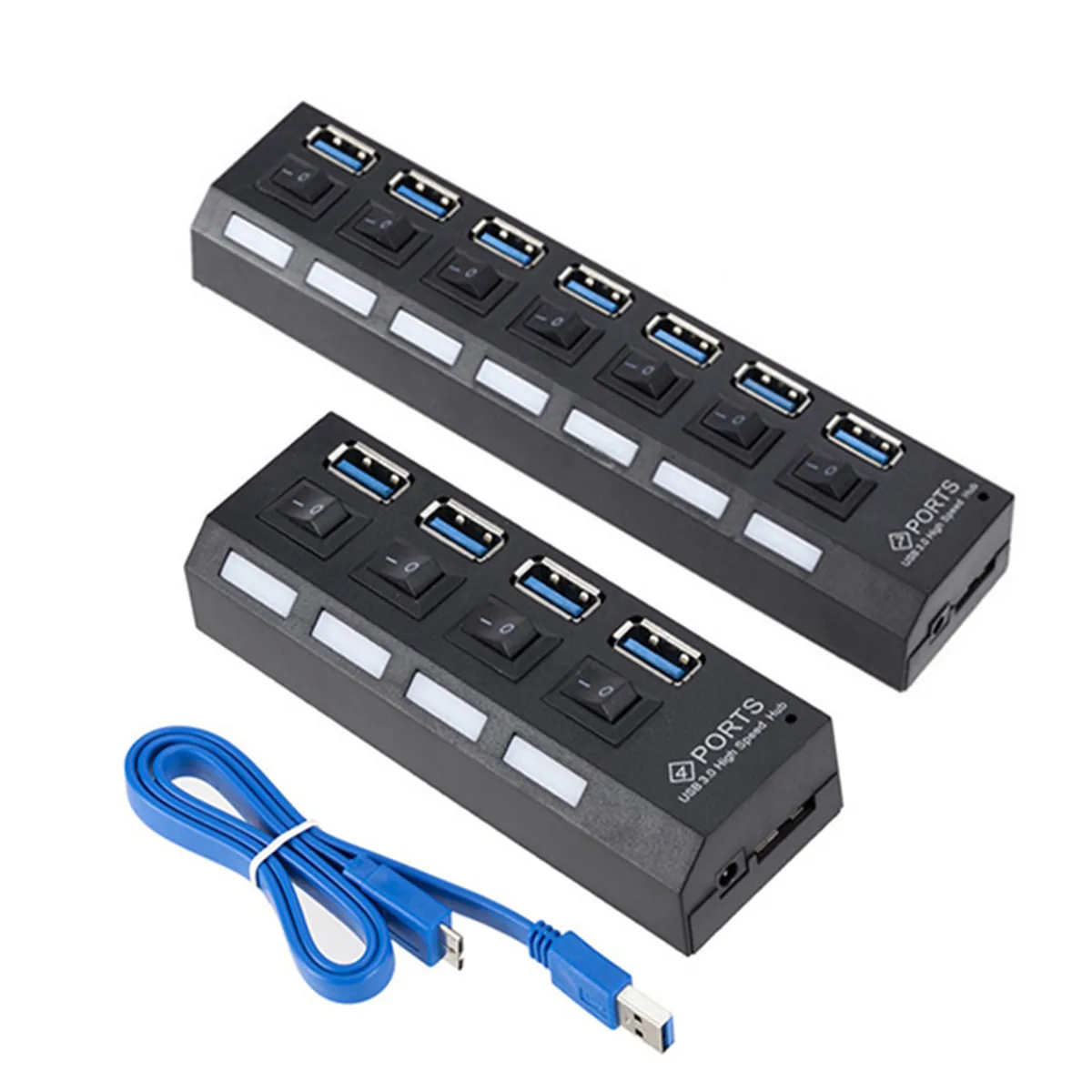 Концентратор USB 3 0 5 Гбит/с с выключателем