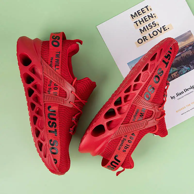 

Мужские кроссовки для бега номер 3.5, Красная Спортивная обувь международного бренда, мужская обувь, повседневные мужские кроссовки, спортив...