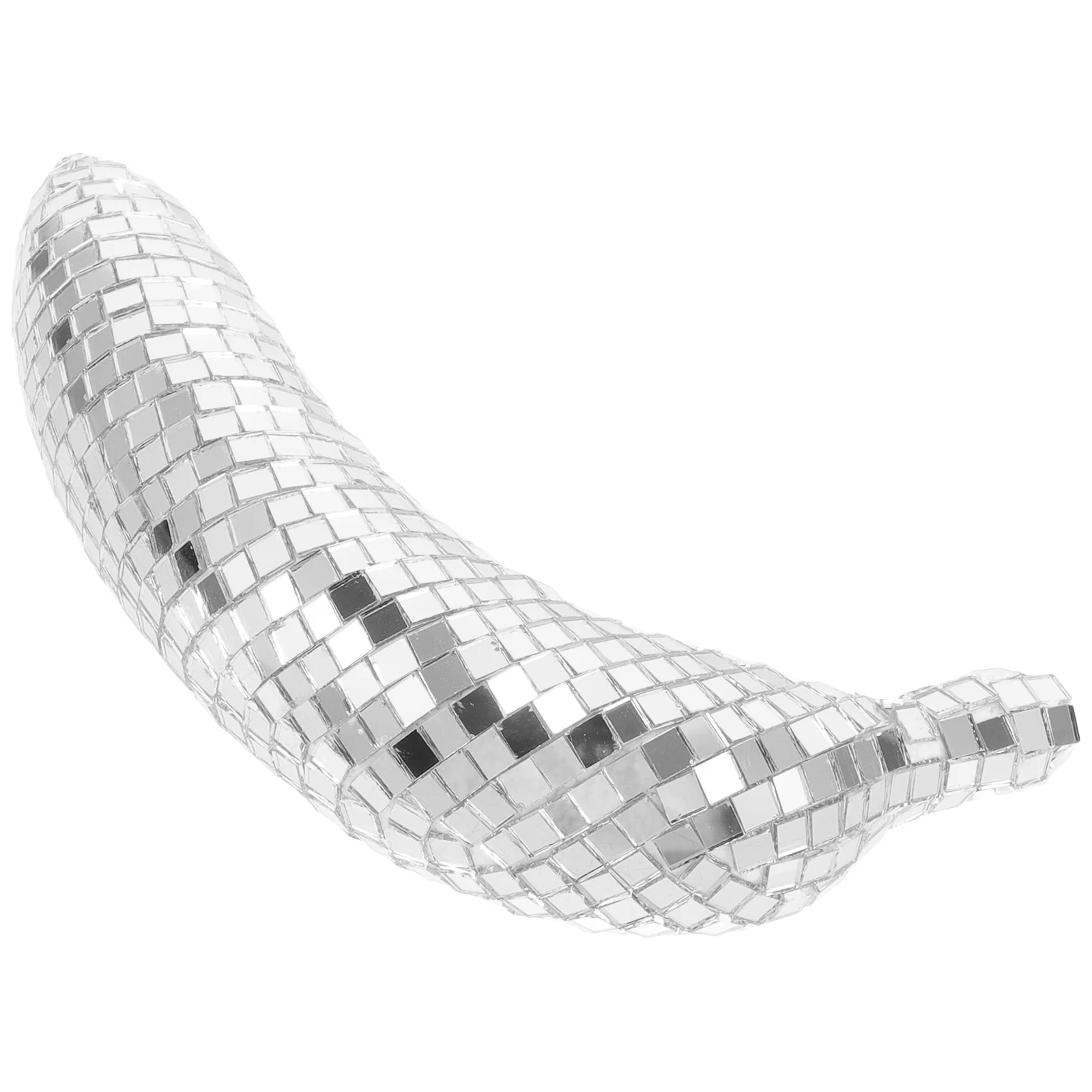 Диско-банан зеркало украшение черный браслет кулон фруктовая модель шар