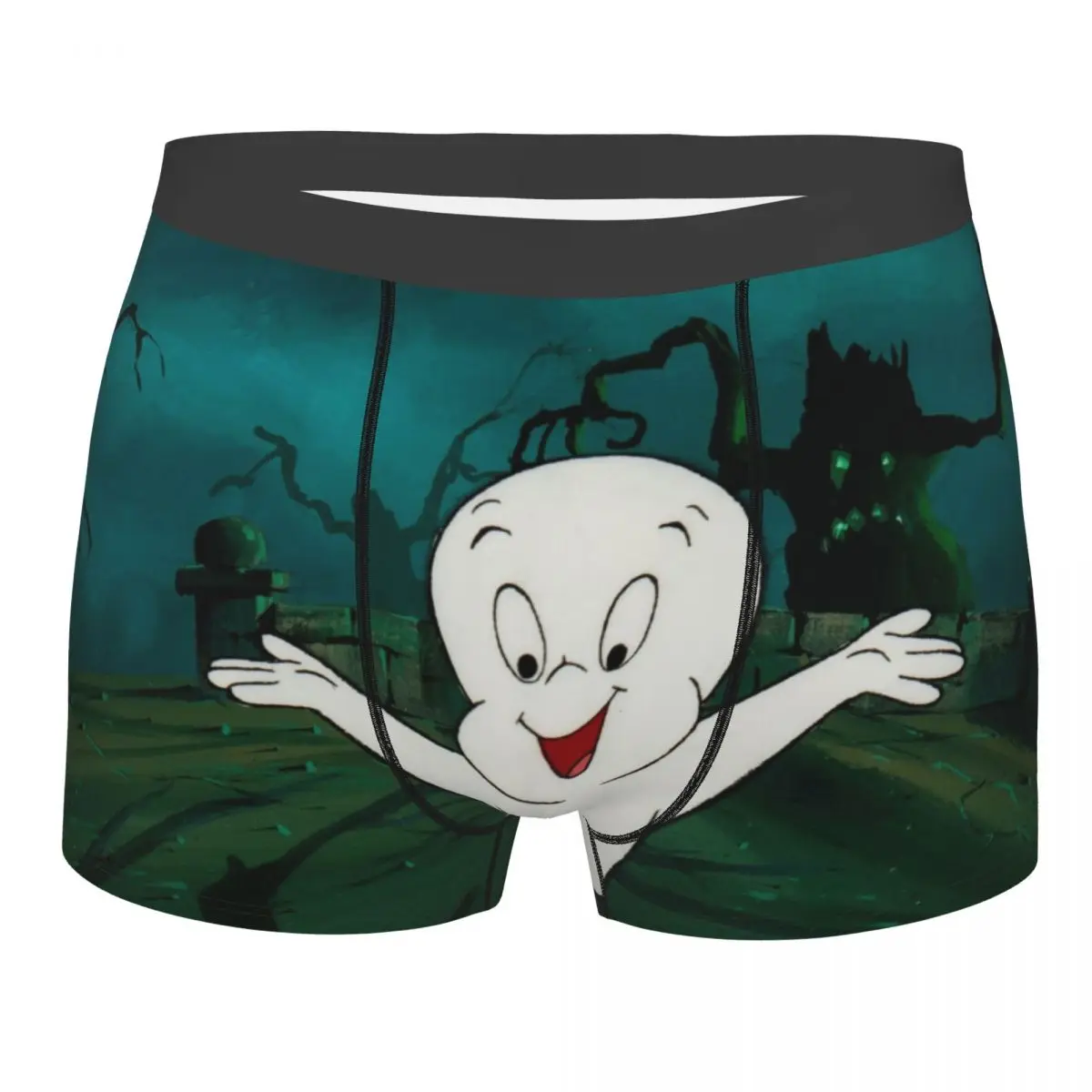 

Welcome Man's Boxer Briefs Casper Carrigan Crittenden Fantasy Movie Highly Breathable Underwear Print Shorts Birthday Gifts
