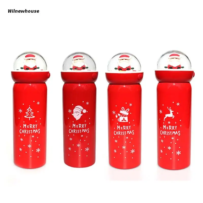 

F63A рождественские стили, термокружки, Термокружка, термосы из нержавеющей стали 304