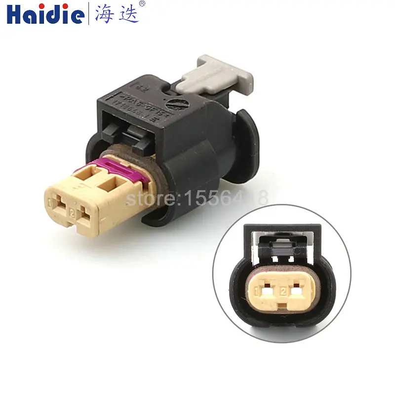 

1-20 sets 2pin cable wire harness connector housing plug connector 4F0973702F