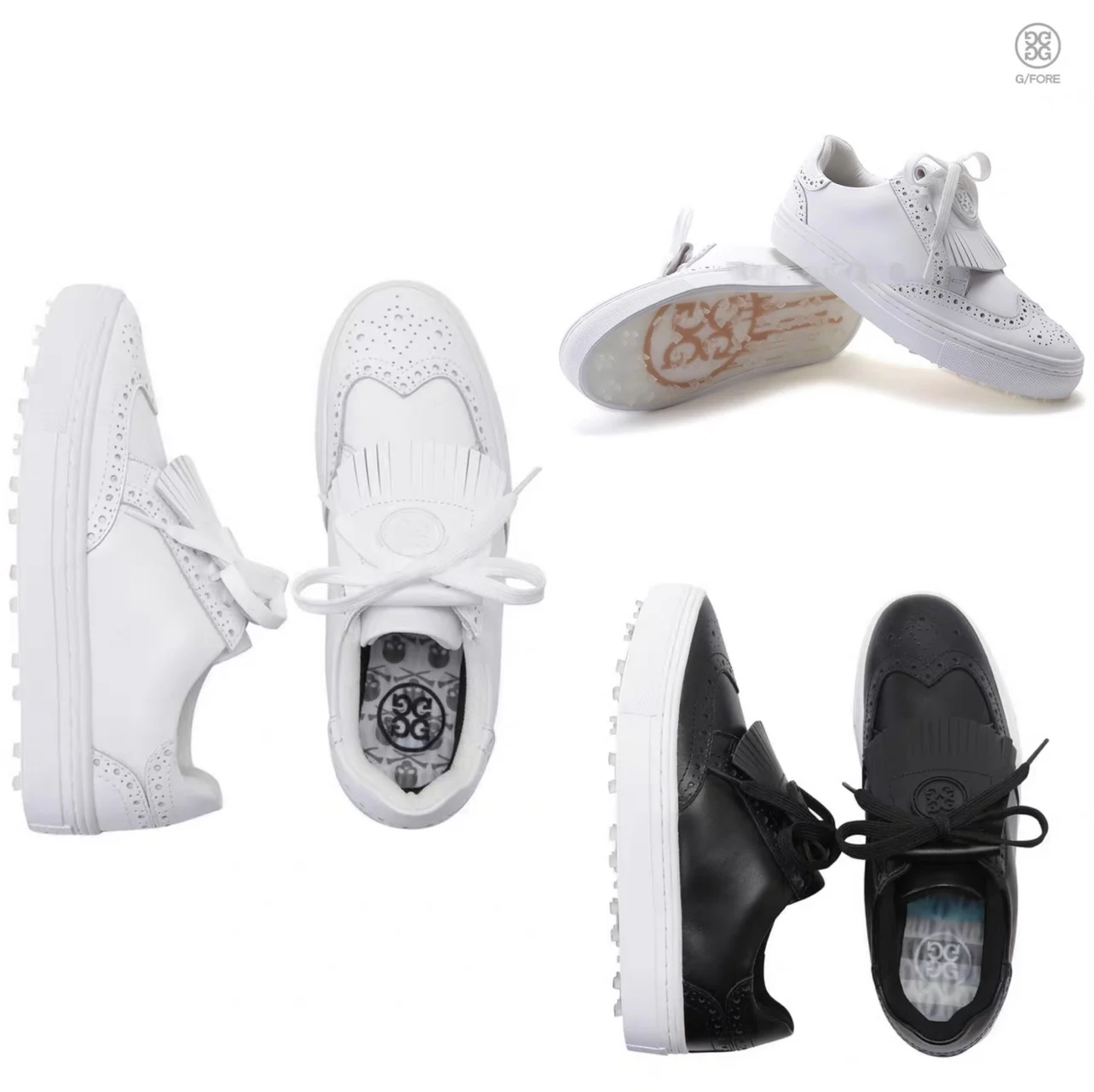 

Оригинальные корейские дамские туфли для гольфа G4, модные кожаные Нескользящие туфли для гольфа, женская спортивная обувь до заказа