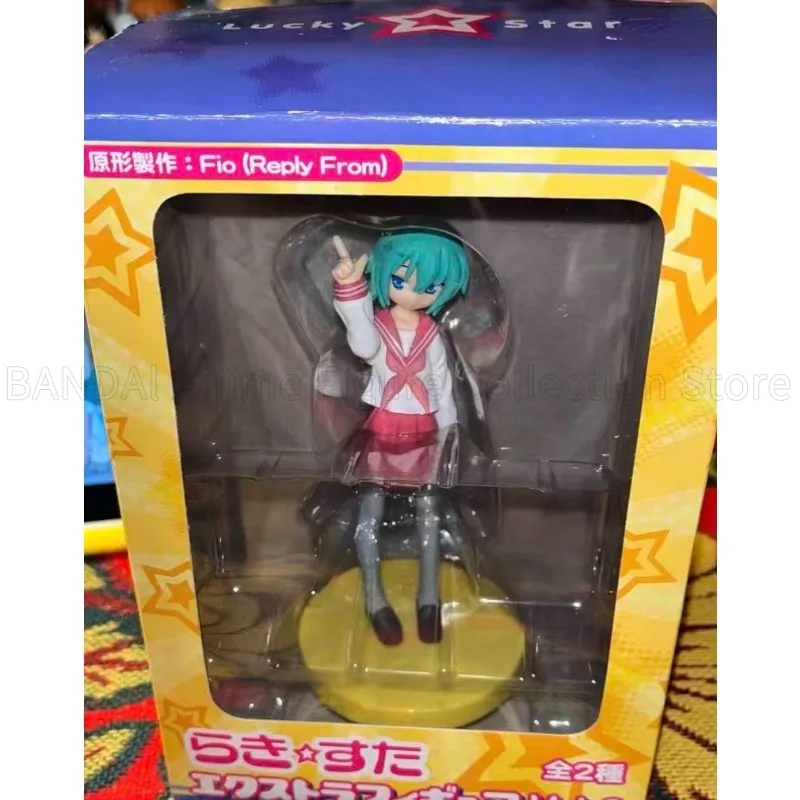 Фото В наличии Оригинальная фигурка SEGA Prize DX Image Display Lucky Star OVA Ивасаки Минами, игрушка-украшение, подарок на день рождения. №2