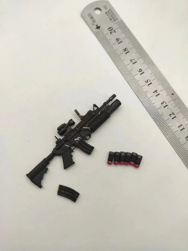 

Масштаб 1/12, модель автомата Soldier M4 для фигуры 6 дюймов