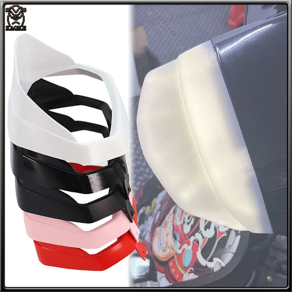 

For Vespa Sprint 150 Motorcycle Headlight Cover Scooter Front Lamp Frame Multi Color Extend Justin Bieber Same Style Accessories