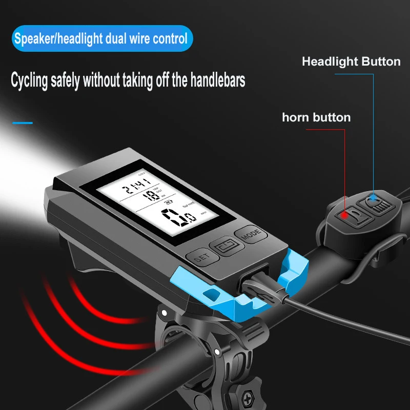 GPS велосипедный компьютер беспроводной Спидометр Цифровой Секундомер