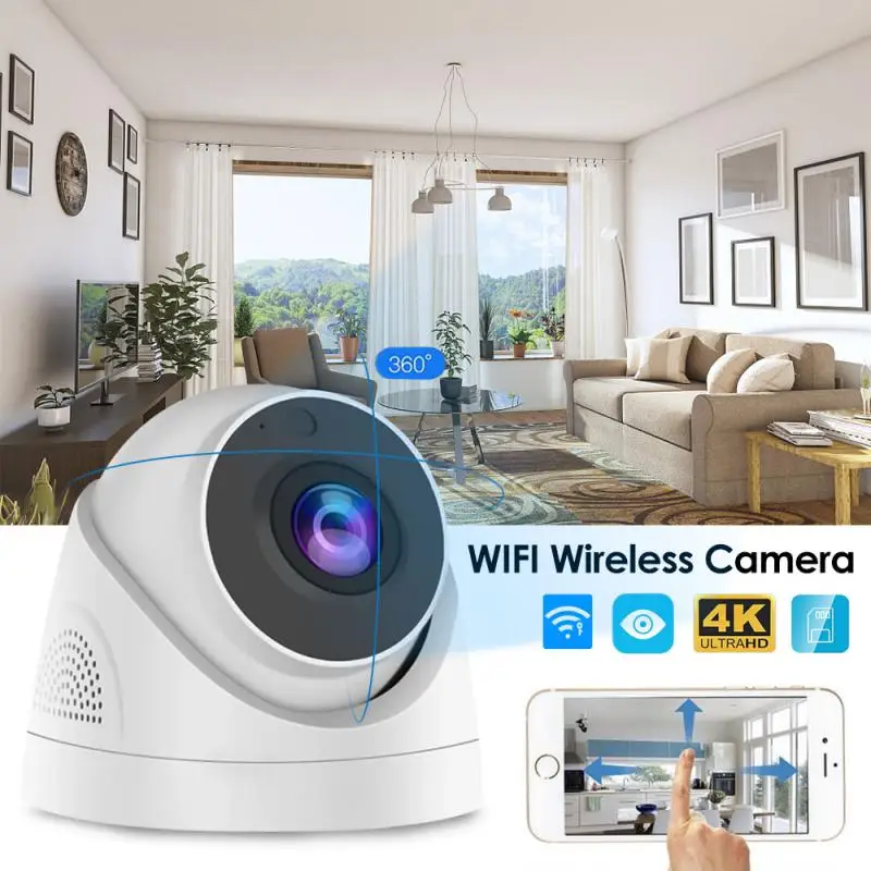 

1080P Wireless IP Camera Wifi 360 CCTV Camera Mini Pet Video Surveillance Camera With Wifi Baby Monitor Vi365 1080P Smart Home