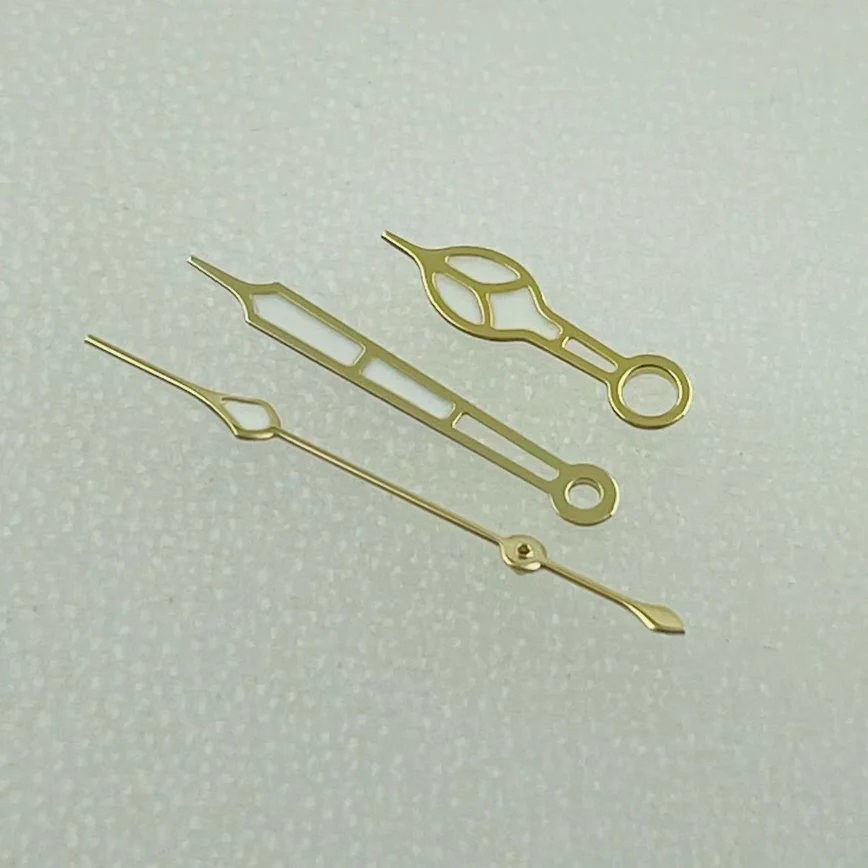 Watch Accessories NH35 Hand Black Gold Silver with Green Luminous for NH35/36/4R35/4R36 Movement Modification Parts