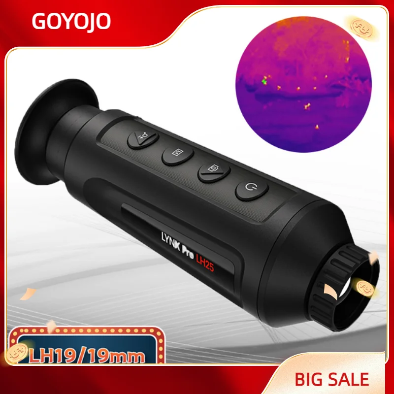 

Thermal Imaging Monocular LH19 night vision scope 384x288 Infrared Detector Night Vision