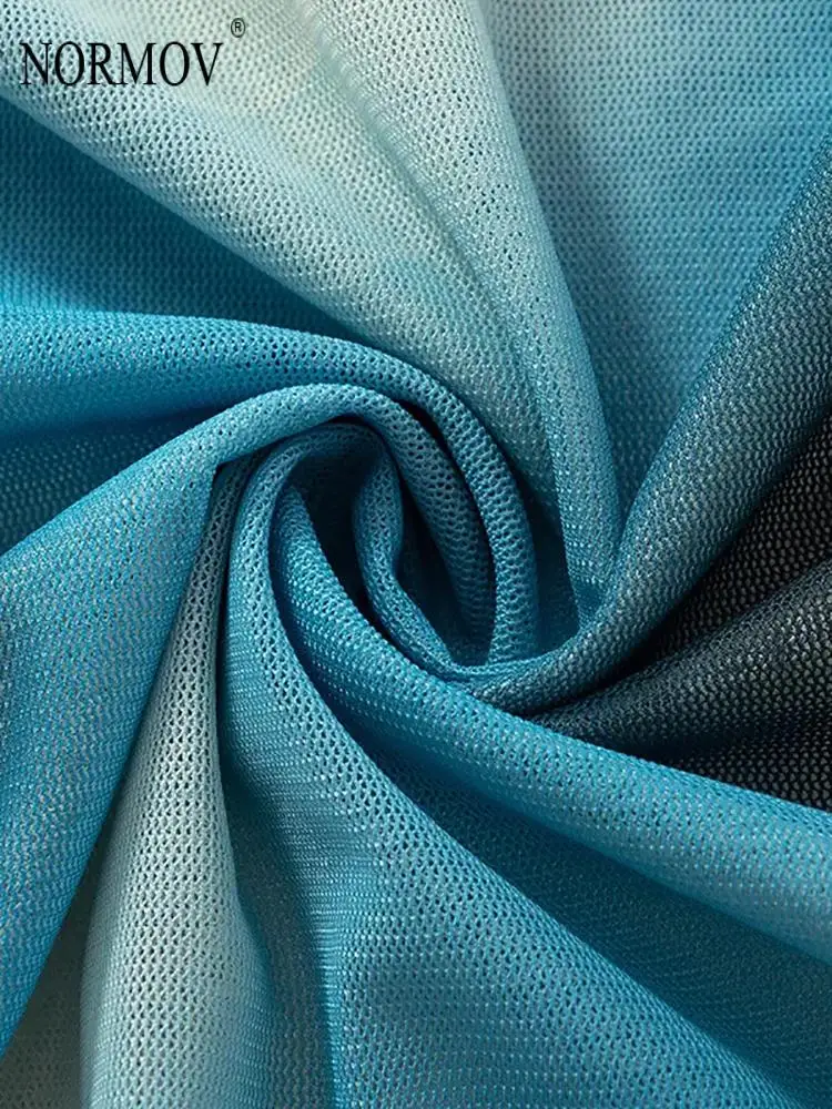 NORMOV экзотическая винтажная уличная одежда тонкая водолазка с принтом Сетчатая