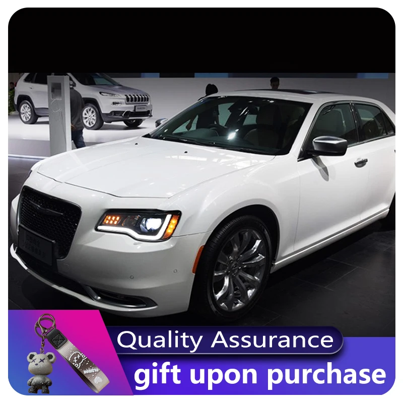 Авто ходовые огни для автомобилей 12 В Chrysler 300C 2011-2017 светодиодные фары Drl высокая