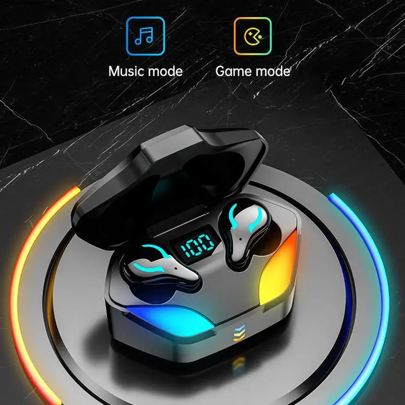 

Wireless Earphones Bluetooth X1 TWS In Ear Sports Stereo Gaming Headset Noise Reduction Long Battery Life Dual In-Ear
