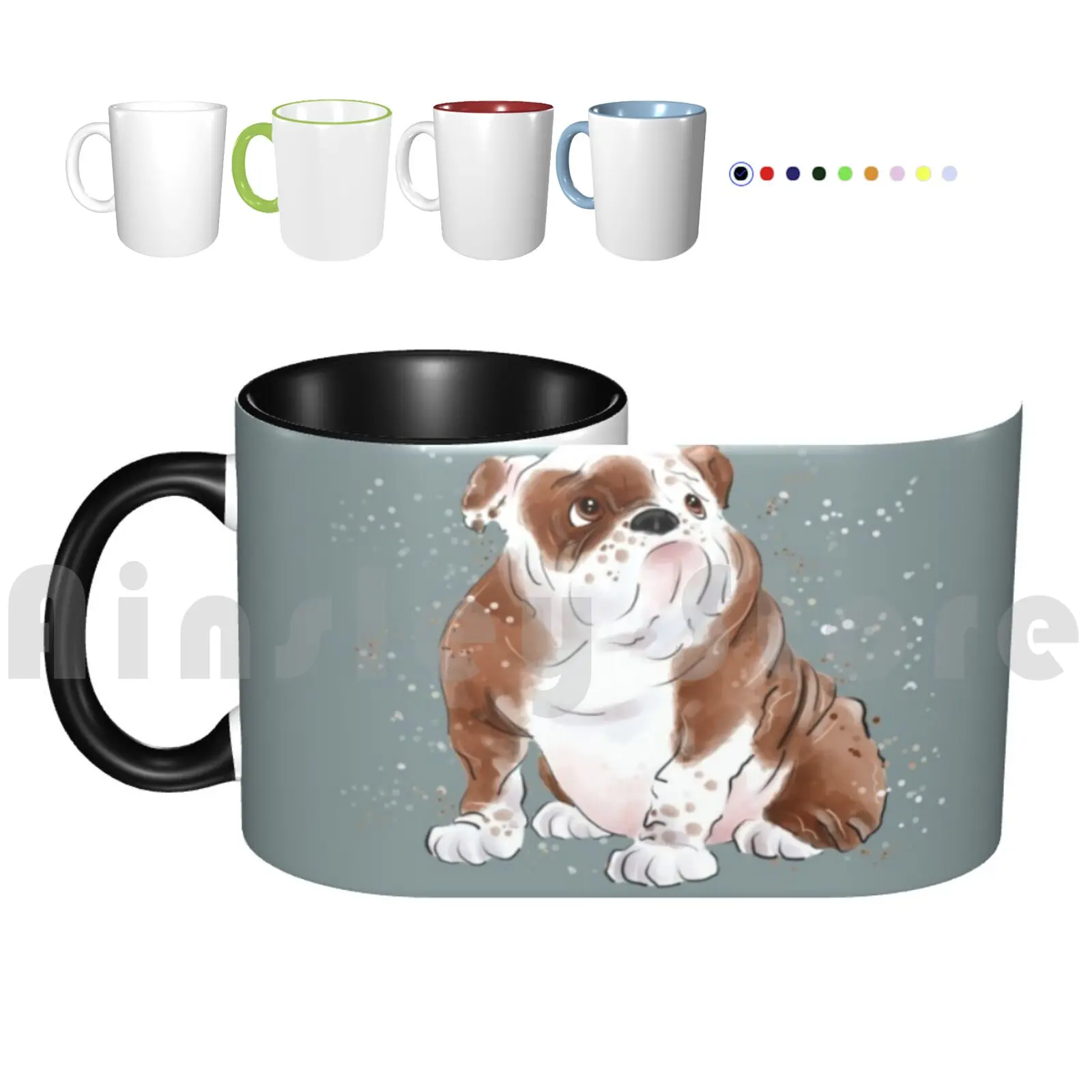 

Cute Bulldog Mugs Coffee Cups Bulldog Cute Bulldog Cute Dog Dogs Dog Art Dog British Bulldog Britain