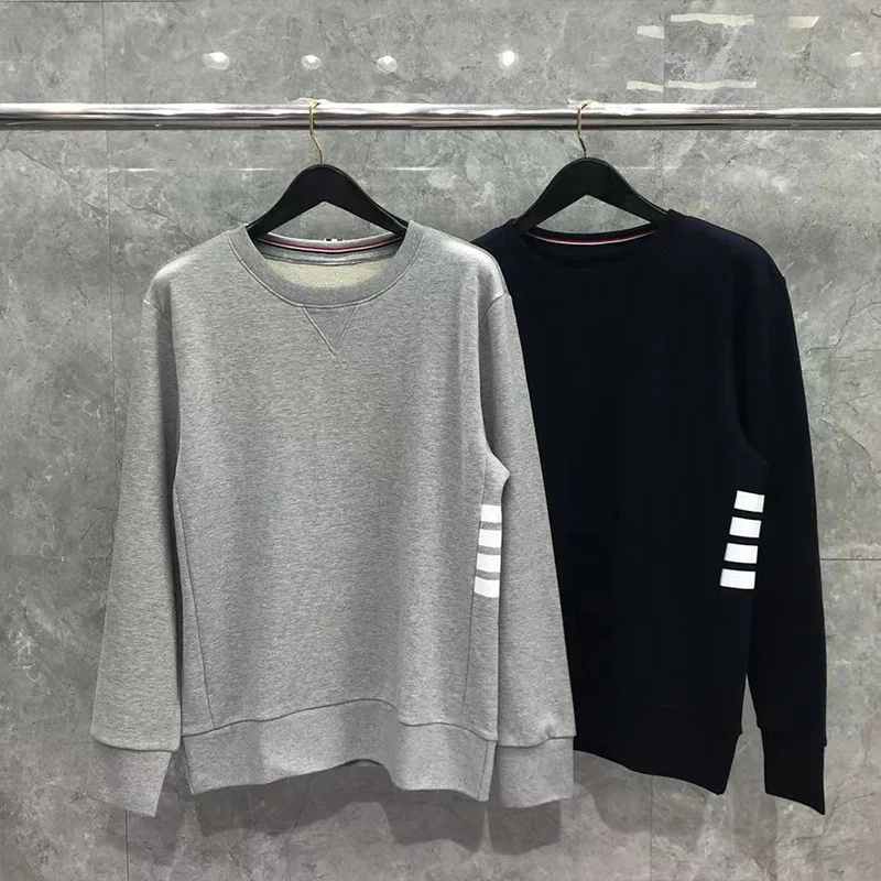 

TB Man Clothes O-Neck Loose New Spring Autumn Hoodies Clothing Cotton Jacket Men Women Sweatshirts Casual Sportswear Coat