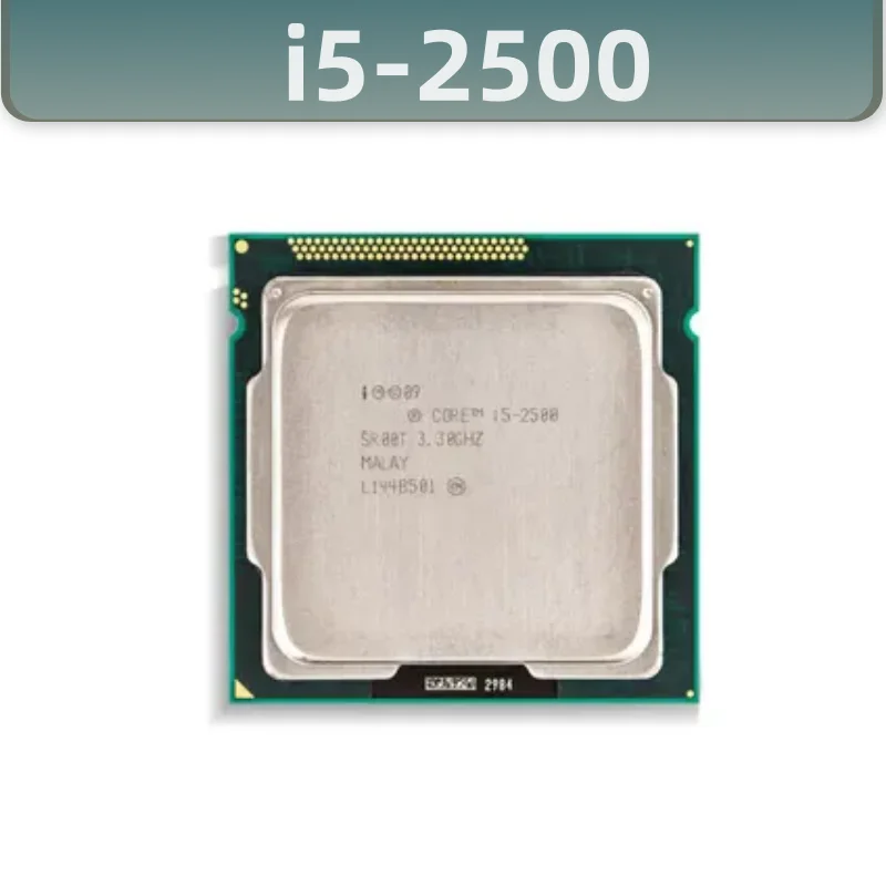 

i5 2500 3.3GHz 6M 5.0GT/s SR00T CPU Quad-Core Desktop Processor