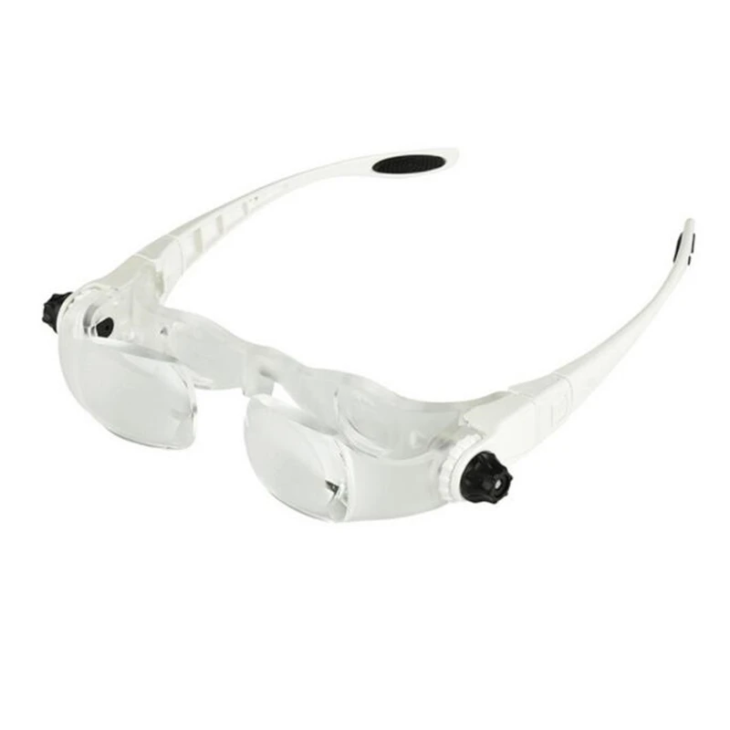 

Agnicy Glasses 2X-4X4mm Magnifying Glass Watching TV Reading Blackboard Mobile Phone Video Magnifying Aids