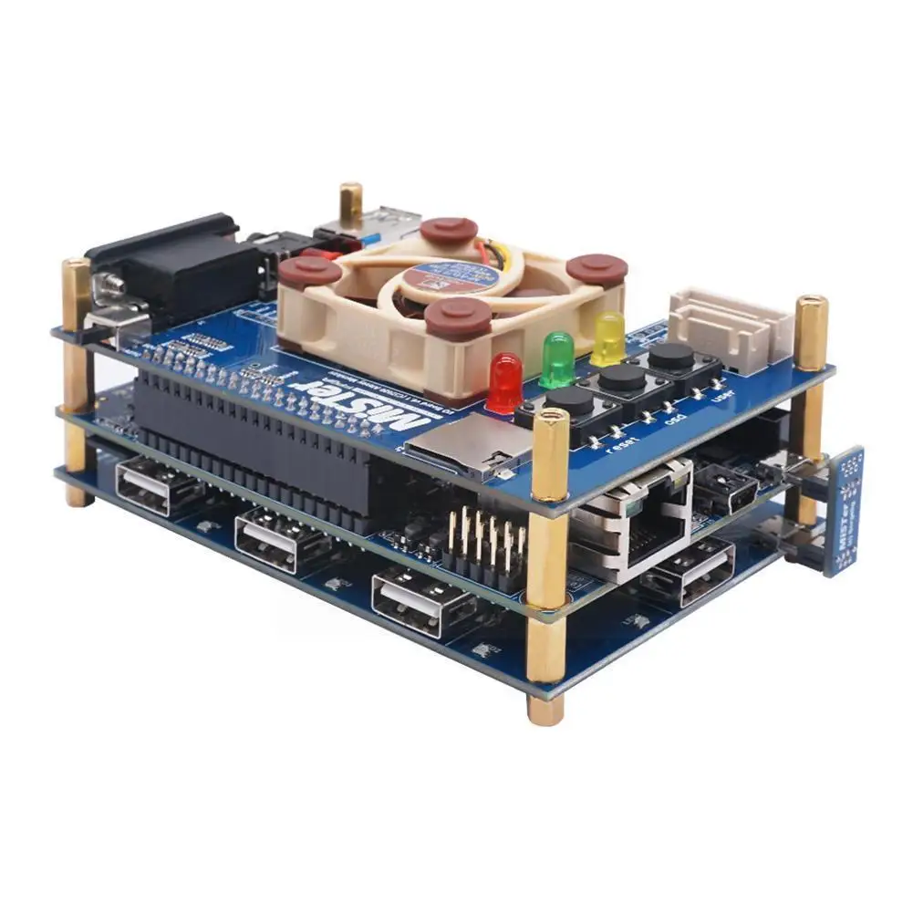 

Ручная сварка, рабочая плата расширителя для Fpga 7 Usb портов, плата ввода-вывода для Terasic De10 L2j0