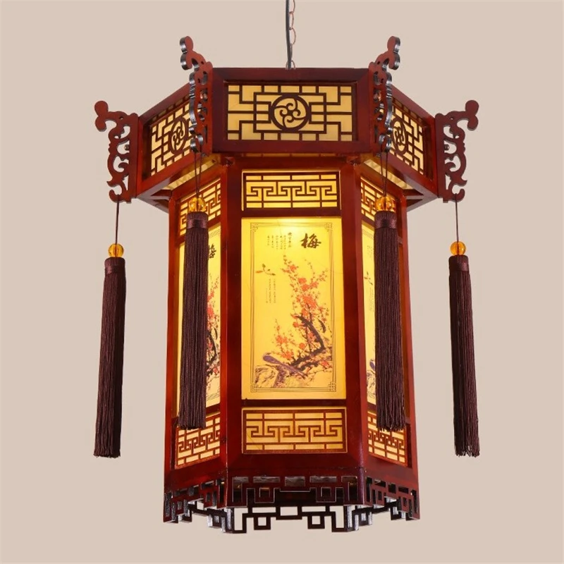 

Chinese Style Lanterns Pendant Lights Classical Beauty Living Room Decoration Dinning Room Restaurant Light Bamboo Light Fixture