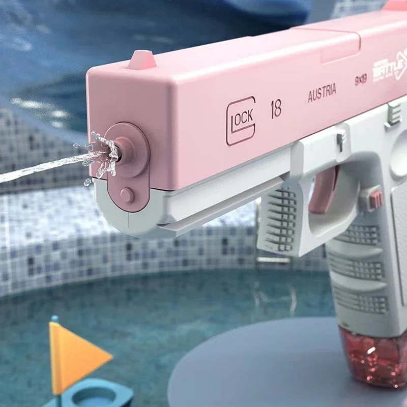 M1911 электрический водяной пистолет игрушки синий серый детский уличный пляж