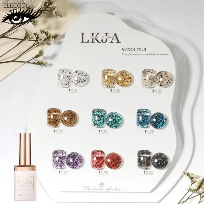 

Однотактный красящий Платиновый Блестящий лак для ногтей полноцветные материалы для ногтей Блестящий Высокоплотный долговечный дизайн ногтей