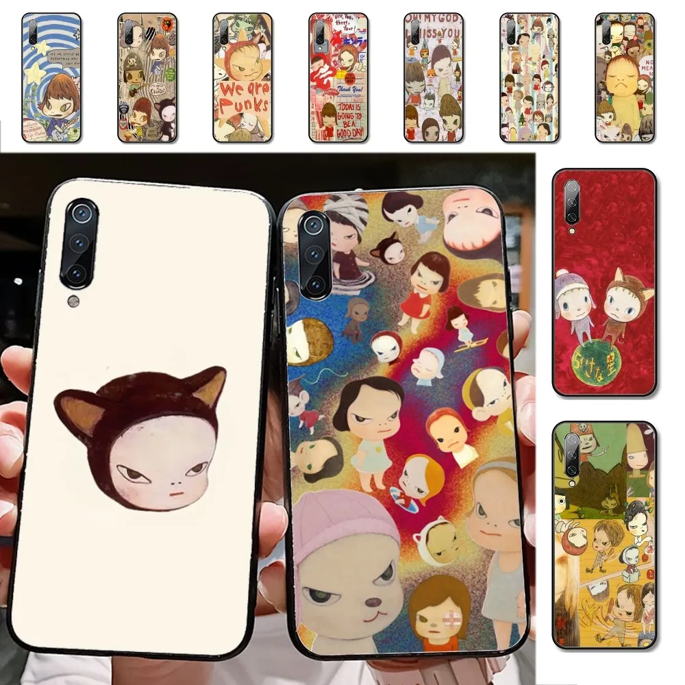 N-Nara Y-Yoshitomo Phone Case For Xiaomi Mi 5X 8 9 10 11 12 lite pro 10T PocoX3pro PocoM3 Note