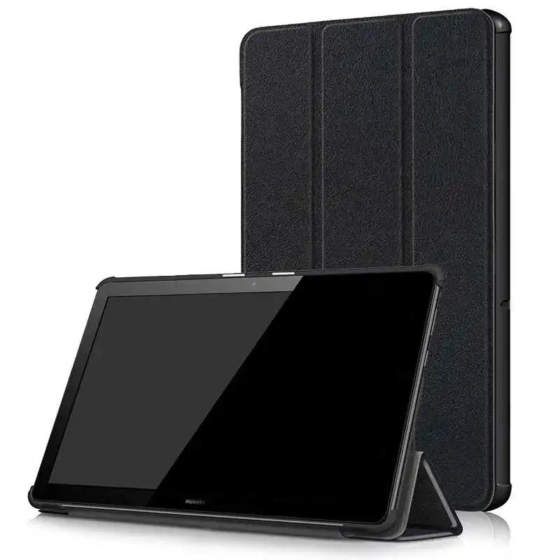 

Nonmeio Triple Fold Stand Case For Huawei MediaPad T5 T3 10 Tablet Case Cover