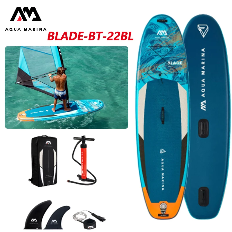 AQUA MARINA BLADE SUP доска для серфинга 3 2 м стоячая надувная EVA Нескользящая круизный