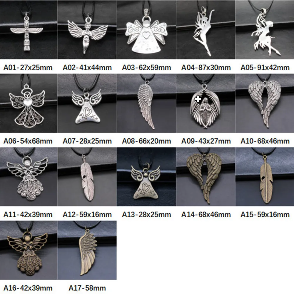 

New Arrival Angel Wings Charms Pendants Necklace Female Gift Fashion