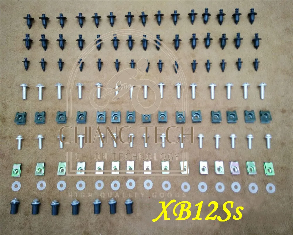 

Fairing Bodywork Kit Bolts Screws For Fit For Buell XB12Ss 2009