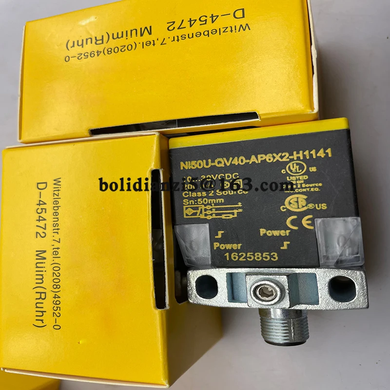 Новый датчик приближения NI50U-QV40-AN6X2-H1141 NI50U-QV40-AP6X2-H1141 В наличии