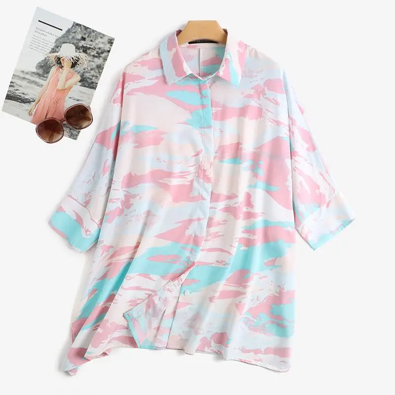 Женская богемная рубашка с завязкой Весенняя мусульманская абайя длинным