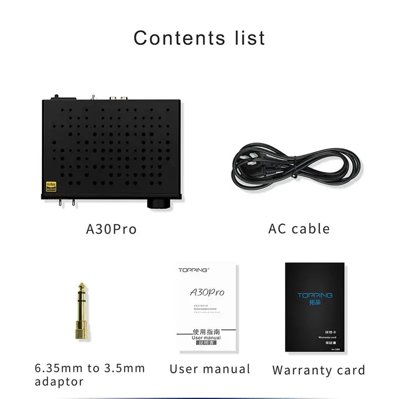 TOPPING D30pro 4CS43198 ЦАП декодер A30Pro усилитель для наушников Hi-Fi + кабель RCA