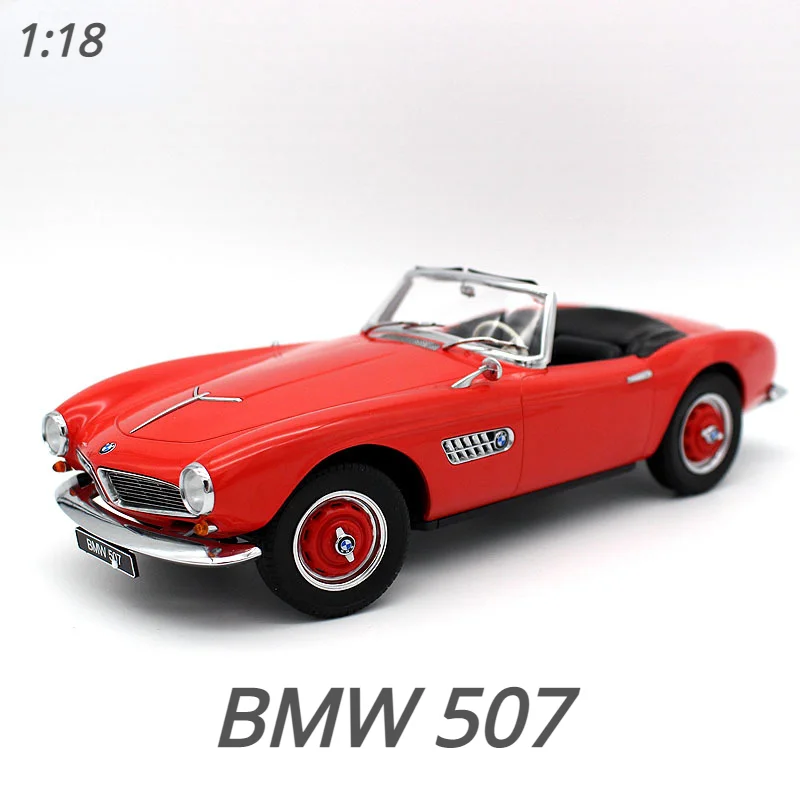 

1:18 BMW 507 Convertible Vintage Vintage Car High Simulation Diecast Car Metal Alloy Model Car Toys for Children Gift Collection