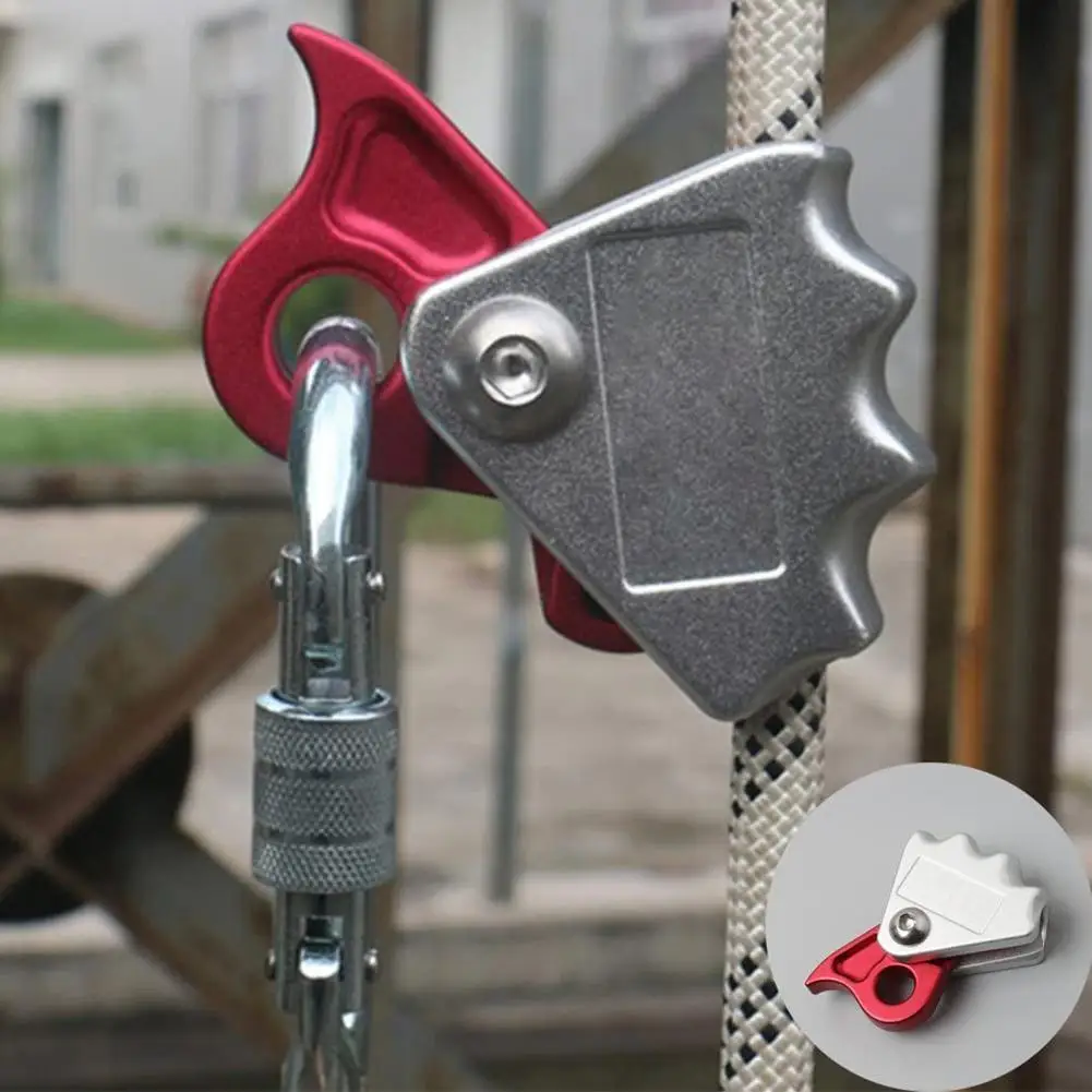 

Rock Climbing Tree Caving Rope Grab Protecta Safety Grip Rigger Access Gear, Clamp Rope Equipment Tools Riser Q2C8