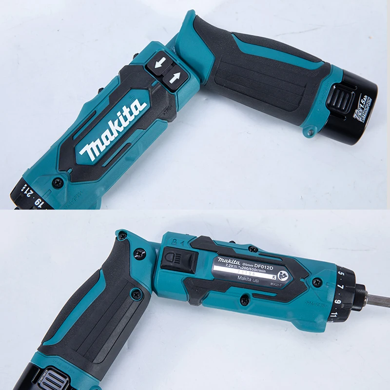 Makita DF012 DF012DSE электрическая отвертка 7 2 В литий-ионная Беспроводная 90-градусная