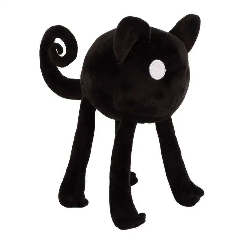

27CM Planet Of Lana Mui Plush Toy Cartoon Plushie Black Cat Soft Stuffed Dolls For Children Kids Birthday Christmas Gift