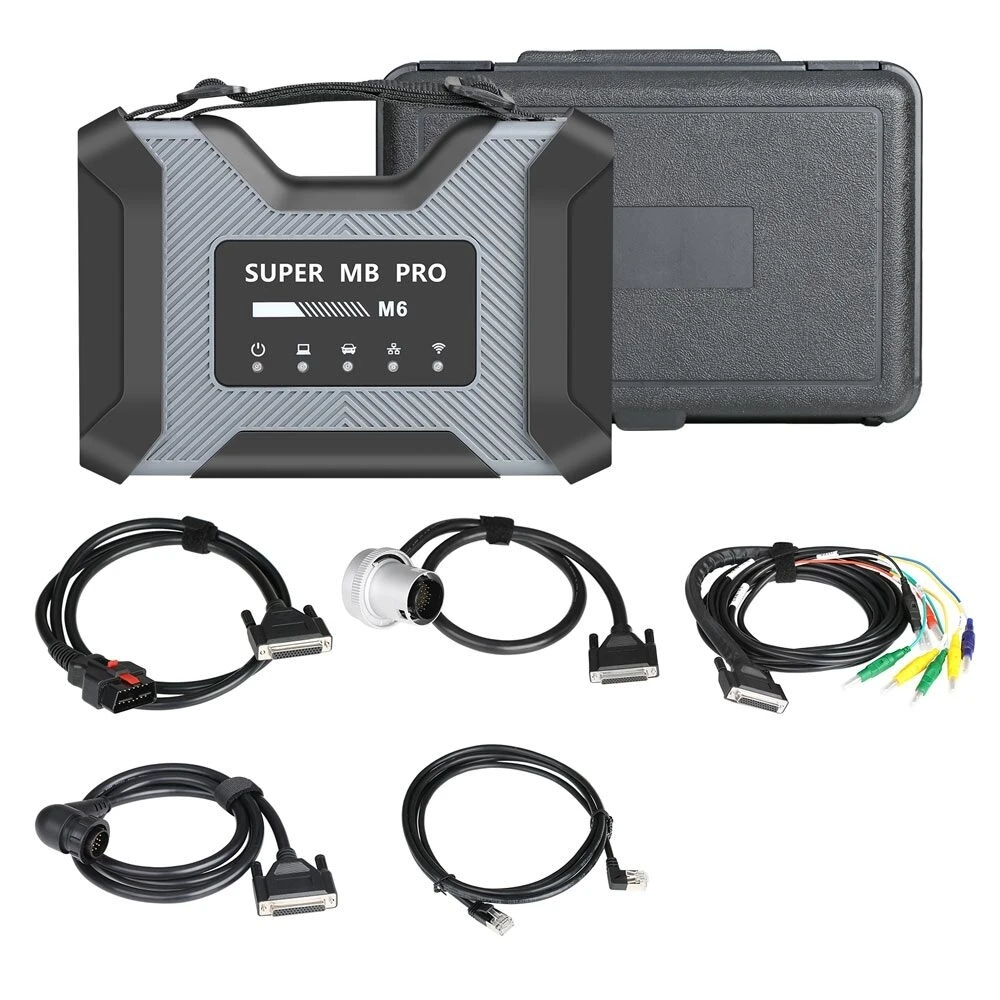 

2022 Super MB Pro M6 OBD2 Diagnosis Tool 2 Years Warranty Ready to Use