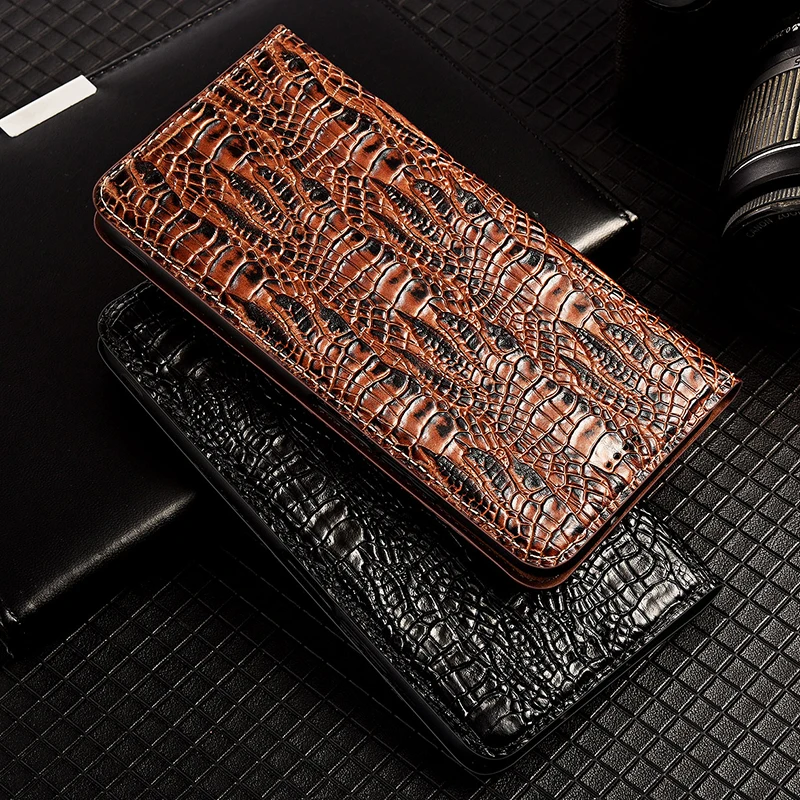 Чехол-книжка из натуральной кожи с рисунком дракона-когтя подходит для Xiaomi Redmi K20