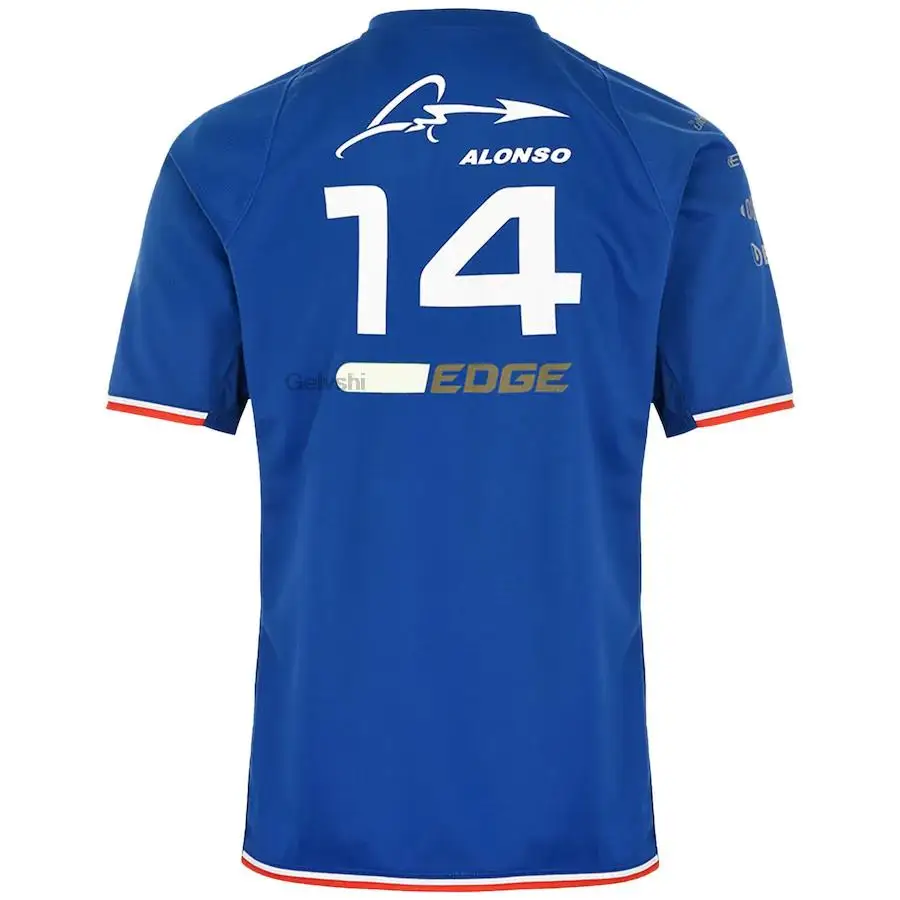 Футболка с короткими рукавами Team Alpine F1 голубой édition 2022 новая коллекция T-Shirt01 |
