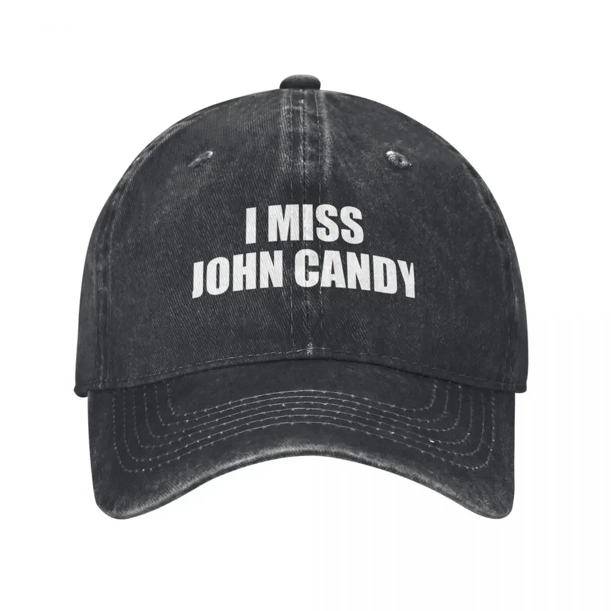 Бейсболка I Miss John Candy хлопковая унисекс