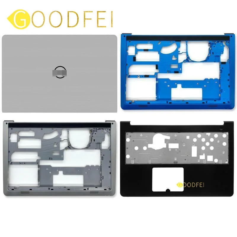 

Новинка для Dell 15-5545 5547 5548 5557 P39F задняя крышка ЖК-дисплея Подставка для рук верхняя фотоклавиатура ободок для ноутбука Нижняя оболочка серебристый