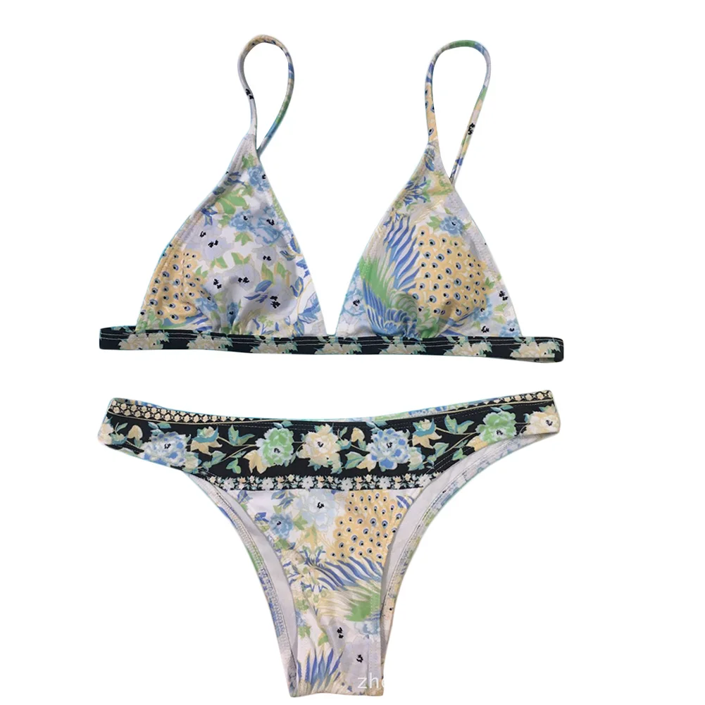 

Women Sexy Floral Bandage Bikini Set Push-up Padded Swimwear Beachwear Swimsuit Bathing Suit